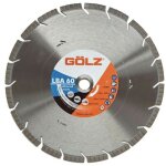 Golz - glz - disque diamant lba60, coupe  sec et  eau - pour scie  sol ou dcoupeuse -  450 mm / ...