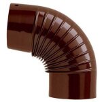 Coude bois 90� classic marron save