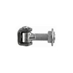Gond portail  battant avec crou rglable - longueur 102mm filetage m27 - acier zingu -  souder - ...