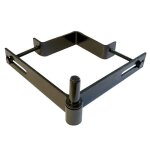 Gond à collier réglable pour poteau de 100 à 165mm noir afbat Gond à collier réglable pour poteau de 100 à 165mm noir afbat