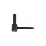 Torbel ? gond de volet vis bois noir 14x75 mm ? fixation robuste ? pour portes et volets ? design discret ...