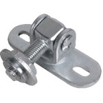 Gond portail � battant r�glable 2 dimensions - filetage m18 longueur 59 � 79mm - acier zingu� - � souder ...