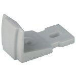 Gond de portail l orientable � 12 mm. � visser. r�glage 40 - 50 mm. coloris noir - tirard sas