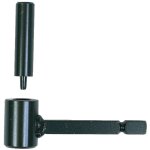 Ing fixations - gond portail pierre �16 cataphor�se noir queue carr�e 10x80 - a000240