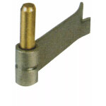 Gond a sceller inox 316l 135x35x4 d14 1 lame axe laiton