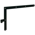 Gond � sceller pour pentures �querres � boule acier phor�tique noir axe � 18 mm - torbel industrie