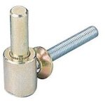 Gond sur platine droite acier zingu� axe � 14 mm - torbel industrie