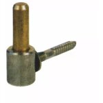 Gond a vis bois inox 316 d14 lg93mm axe laiton Gond a vis bois inox 316 d14 lg93mm axe laiton