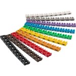 Clips d'identification de cbles  chiffres 0 - 9 , pour un diamtre de cble de 3, 8 - 5, 9 mm, 10x ...