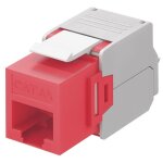 Modul keystone rj45 cat 6a, utp, largeur 16, 5 mm, type crocodile, bornier pour montage idc sans outils. ...