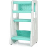 Goplus - tour d'apprentissage pour enfant 18 - 60 mois avec hauteur reglable 30 / 40 / 50cm, escabeau ...
