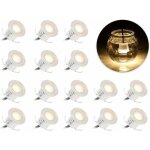 Gotrays - 12v spots led encastrables, 16pcs spots led pour terrasse, 0. 6w �tanche ip67, spots led ext�rieur, ...