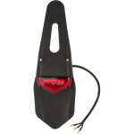 Gotrays - feux arri�re de frein de moto led, feux de plaque d'immatriculation de garde - boue arri�re ...