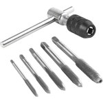 Gotrays - kit de cl� � tarauds � main m�trique t barre tourne - � - gauche r�glable avec taraudage � ...