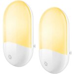 Gotrays - veilleuse � led � brancher, veilleuse � prise avec cellule photo�lectrique automatique cr�puscule, ...