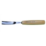 Gouge de sculpteur droite demi creuse 14 mm, manche bois - emile peyron - 116714