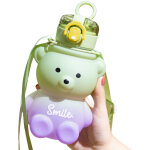 Gourde isotherme ours mignon d�grad� pour enfants, �cole et voyage