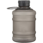 Gourde sport 650ml portable noire avec poign�e - bouteille d'eau grande capacit� en plastique givr�