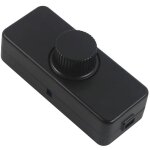 Gradateur de bord arri�re led 3 - 100w (variateur rotatif), utilis� pour led dimmable, lampe � incandescence, ...