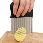 Grand coupe - frites ondul� ? coupe - frites ? couteau � pommes de terre, fruits et l�gumes ? outil de ...