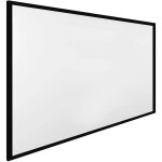Grand �cran de projection hd 110  , toile de projecteur 16:9, �cran de projecteur 3d cadre en alliage ...