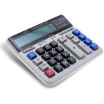 Grand ordinateur calculatrice �lectronique compteur solaire et batterie puissance affichage 12 chiffres ...