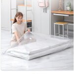 Grands sacs de rangement sous vide �tanches et refermables pour �conomiser de l'espace pour matelas, ...