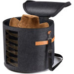 Grande bo�te � chapeau ronde avec couvercle, 48 cm (19 pouces), pour ranger les chapeaux hommes et femmes. ...