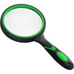 Grande loupe de lecture 10 x - pour livres scientifiques, journaux, insectes, hobby, observation - qualit� ...