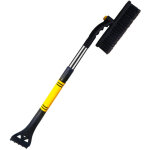 Grattoir � glace pour voiture, brosse � neige, 3 en 1 grattoir voiture avec balais, raclette givre voitures ...