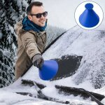 Grattoir � neige, grattoir pare brise magical car ice scraper grattoir � glace auto, neige rond 2 en ...