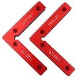 Green mobility - 2 pi�ces aluminium 90 degr�s de positionnement de pr�cision l carr�s bloc positionnement ...