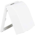 Green mobility - bo�tier �tanche en plastique pour interrupteur mural, sonnette de porte, couvercle rabattable ...