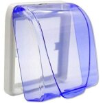 Green mobility - bo�tier �tanche en plastique pour interrupteur mural, sonnette de porte, couvercle rabattable ...