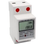 Green mobility - ddm15sc 220v / 50hz 5 - 80a compteur d'�nergie �lectrique multifonction monophas�