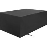 Green mobility - housse salon de jardin, housse de table jardin rectangulaire, couverture de protection ...