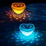 Green mobility - lumi�re de piscine de led, solaire lampe flottante piscine eclairage piscine pour piscine, ...