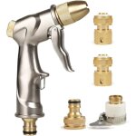 Green mobility - pistolet d'arrosage de tuyau de jardin avec buse en laiton, pulv�risateur d'arrosage ...