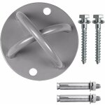 Green mobility - support fixation de plafond, pour sangles de suspension corde crossfit musculation anneaux ...