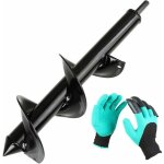 Green mobility - tari�re �lectrique, m�che tari�re pour perceuse, jardin foreuse � 83mm + gants, outil ...
