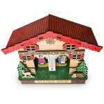 Green mobility - weather house, wood weather house chalet barom�tre thermom�tre