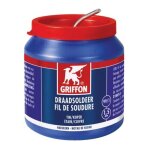 Fil de soudure - tain / cuivre - 99 / 1 - griffon