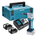 Makita - grignoteuse 18 v li - ion (2x5. 0 ah) en coffret makpac djn161rtj