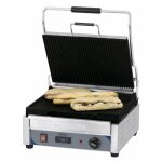 Casselin - grill panini grand premium rainurée - rainurée avec minuteur Casselin - grill panini grand premium rainurée - rainurée avec minuteur