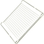 Grille longeur: 375mm largeur 442mm d'origine (481010657433) four, cuisinire bauknecht, ignis, ikea ...