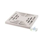 Suinga - grille 38x38 cm, pour bouche d'vacuation monobloc 40 cm. permet le passage des pitons