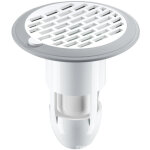 Grilles de bonde de baignoire 37 75mm, passoire � cheveux ronde, siphon anti odeur pour douche et sol ...