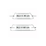 Grille extensible universelle 90447 pour four arthur martin, electrolux, faure, zanussi