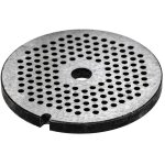 Grille taille 32 pour hachoir  viande - diamtre des trous 4mm, trou central 13, 4mm, acier - vhbw