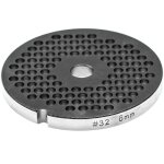 Vhbw grille taille 32 pour hachoir  viande - diamtre des trous 6mm, trou central 13, 4mm, acier inoxydable ...